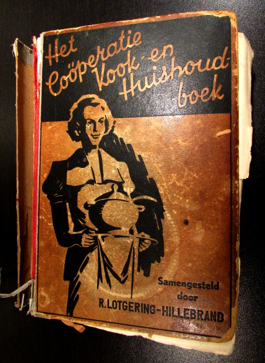 vintage huishoudboek